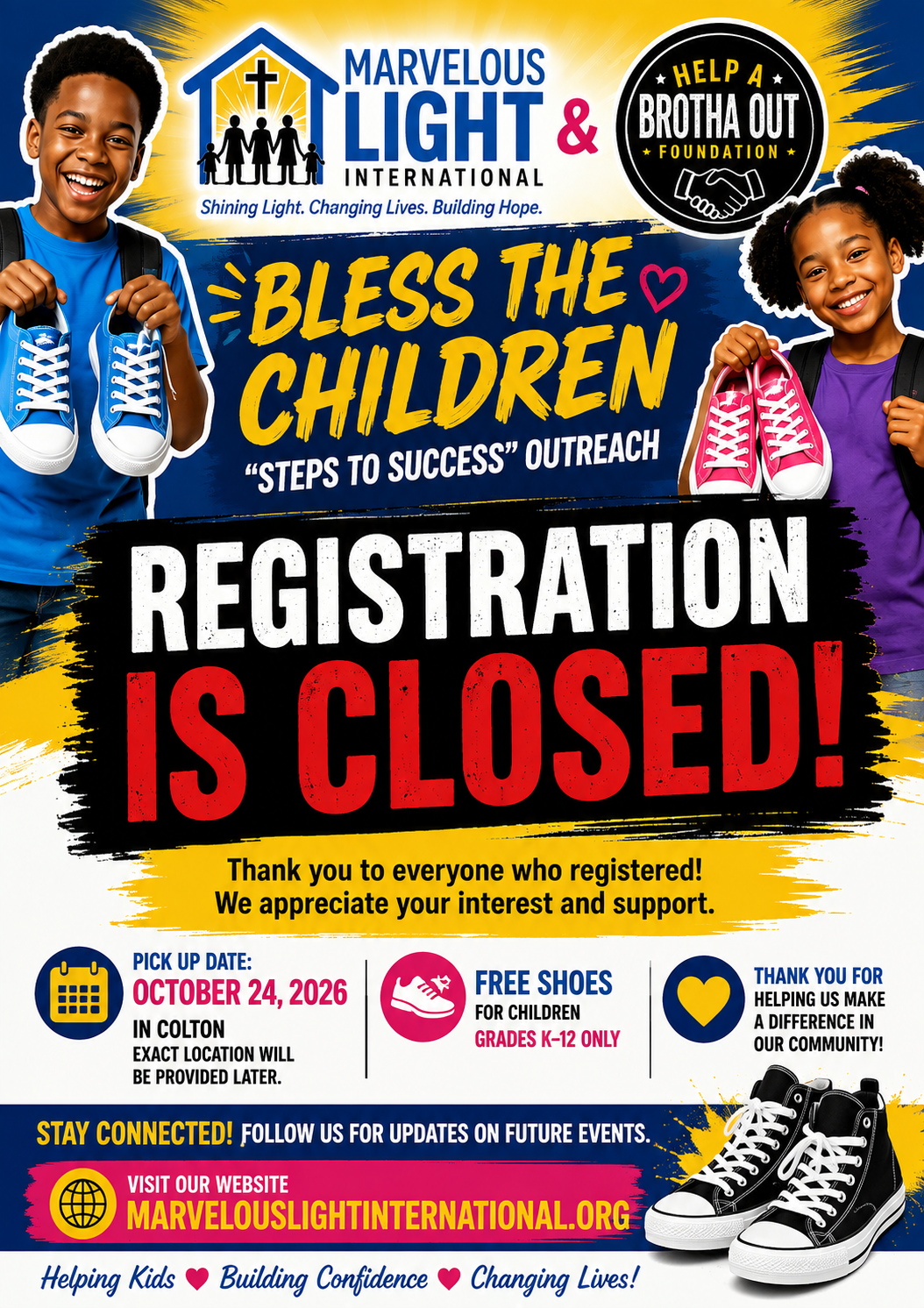 Bless The Children "Steps to Success"